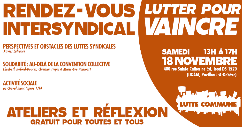 Affiche de l'événement